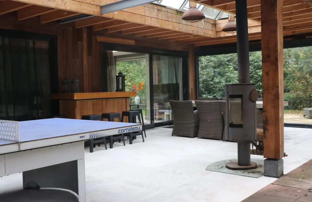 Natuurhuisje Vechtdal Bungalow met privé sauna zwemmeer en houthaard-1